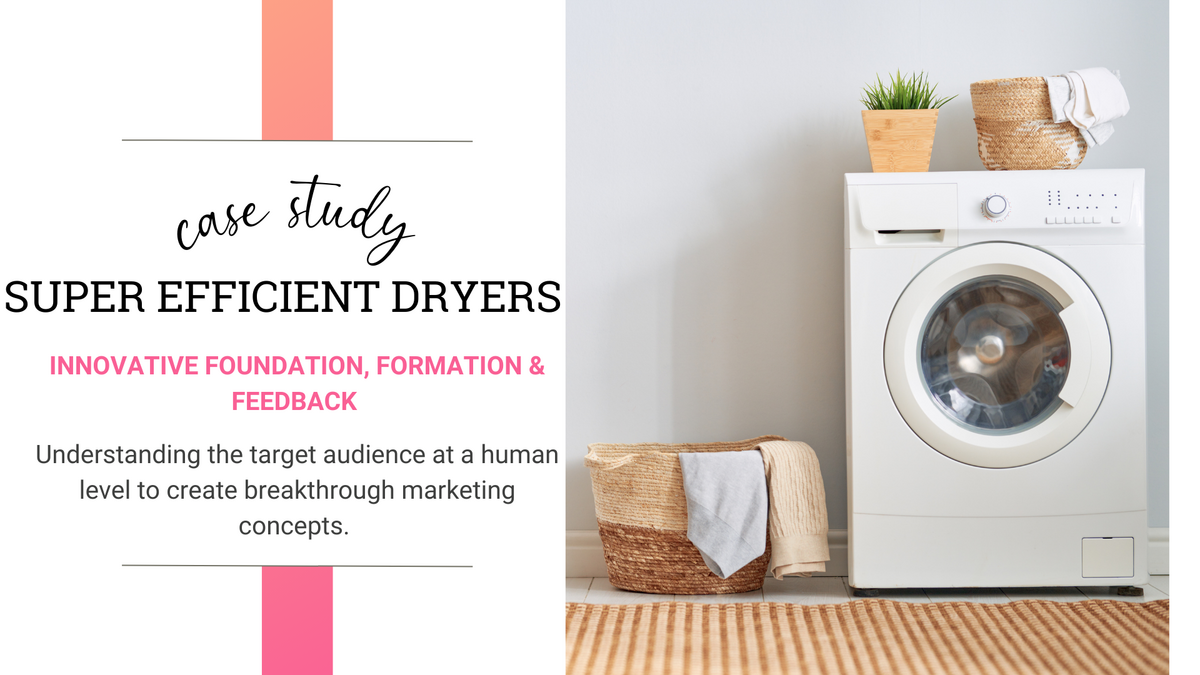 Case Study - Super Efficient Dryers cover with picture of dryer